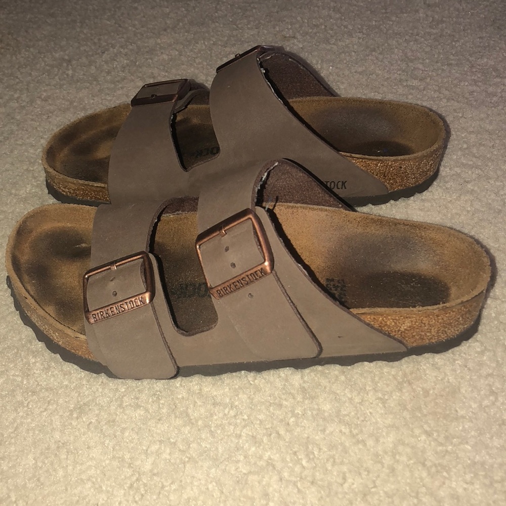 Birkenstock two strap sandals